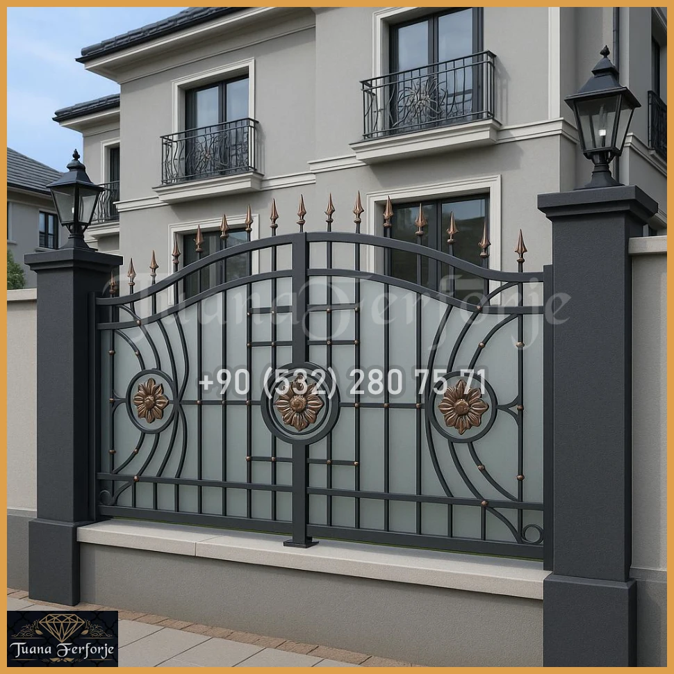 villa giriş kapıları-giriş villa kapıları