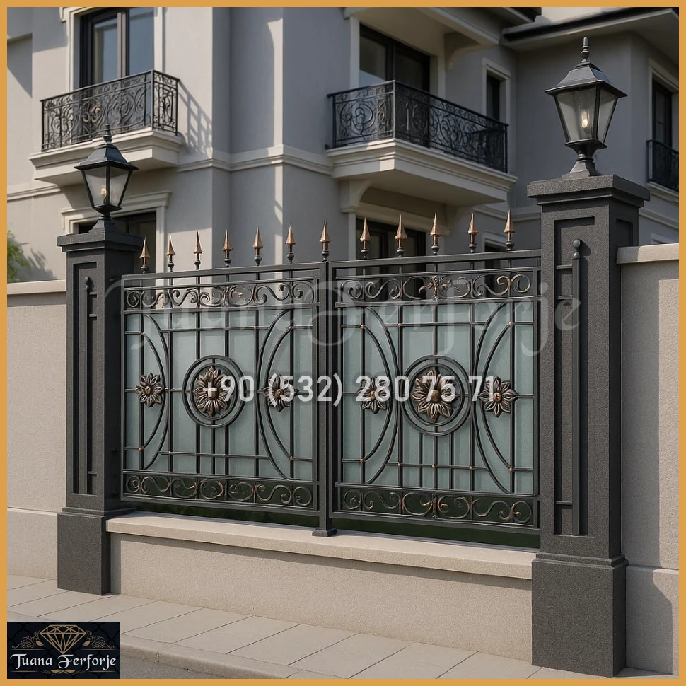 villa giriş kapıları-giriş villa kapıları