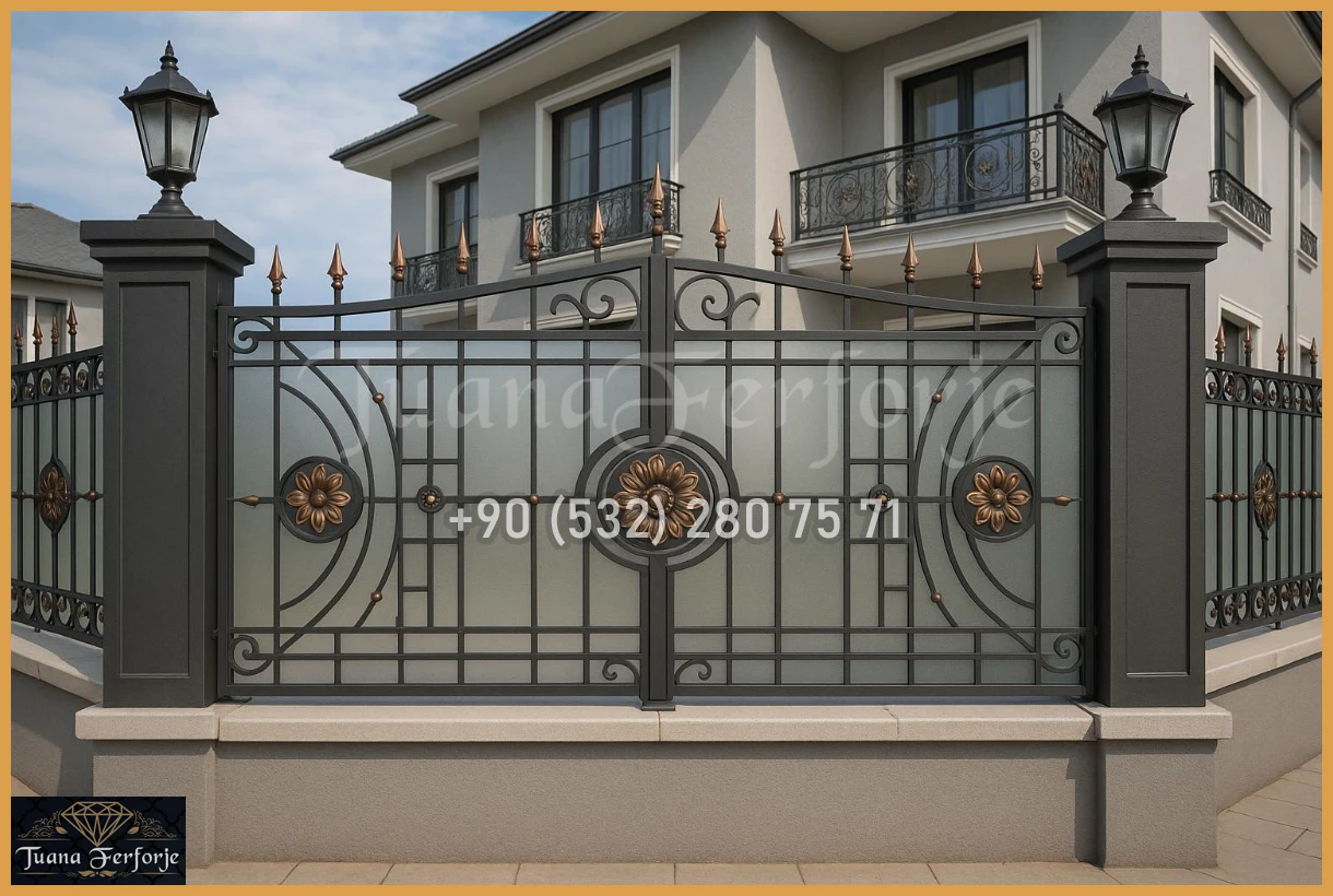 villa giriş kapıları-giriş villa kapıları